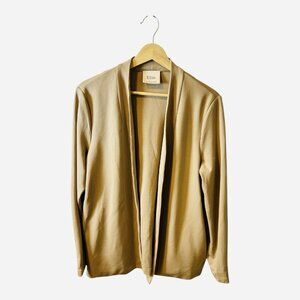Elie By Elie Tahari Women’s Tan Blazer Size Large Business Casual Travel